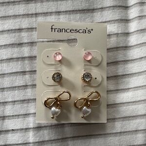 Francesca’s earring set